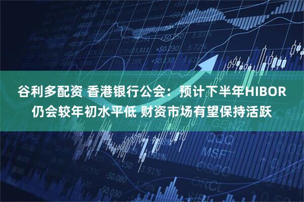 谷利多配资 香港银行公会：预计下半年HIBOR仍会较年初水平低 财资市场有望保持活跃