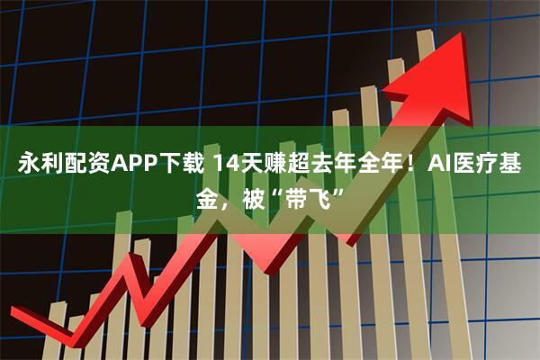 永利配资APP下载 14天赚超去年全年！AI医疗基金，被“带飞”